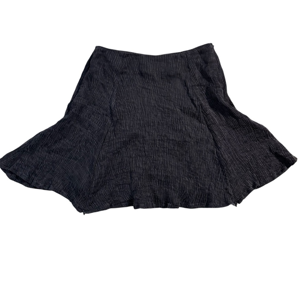 Won Hundred Women’s Mini Skirt XS Navy Black Textured